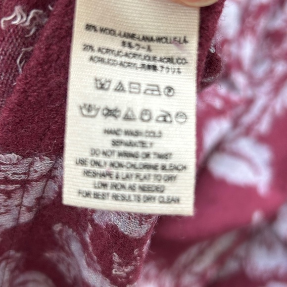 Free People Floral Sweater Dress Size M - Picture 3 of 7